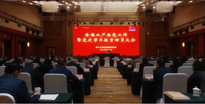 集團召開全面從嚴治黨暨黨史學(xué)習(xí)教育動員會-1.png
